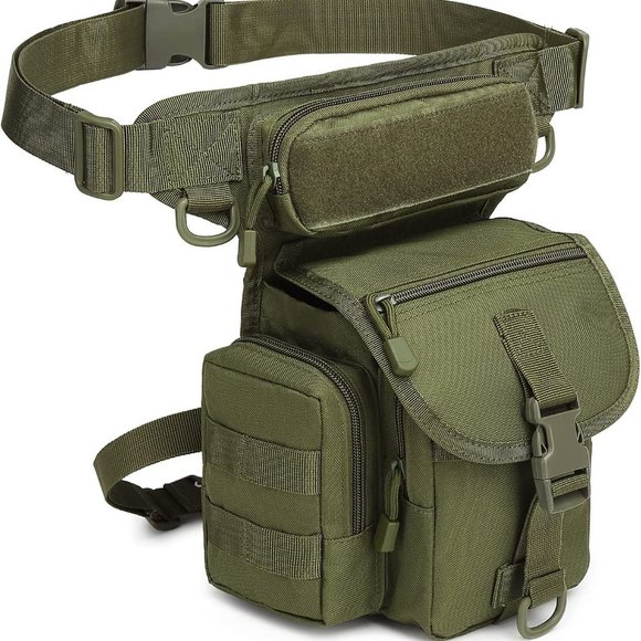 sroushaa Bags Tactical Drop Leg Pouch Bag Thigh Bag Pack Military